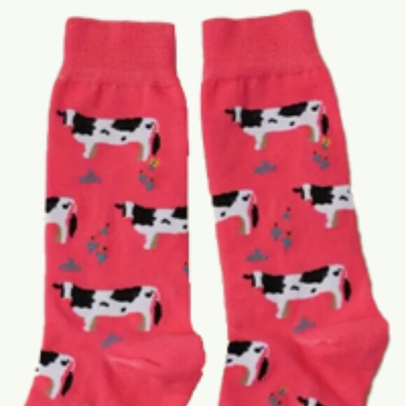 2 Pairs of Cow Socks - Picture 5 of 7
